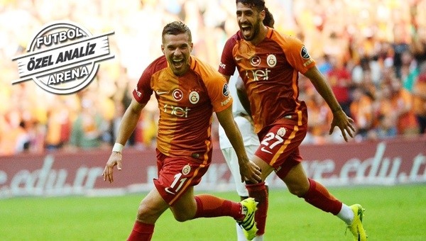 Lukas Podolski'ye 45 dakika yetti