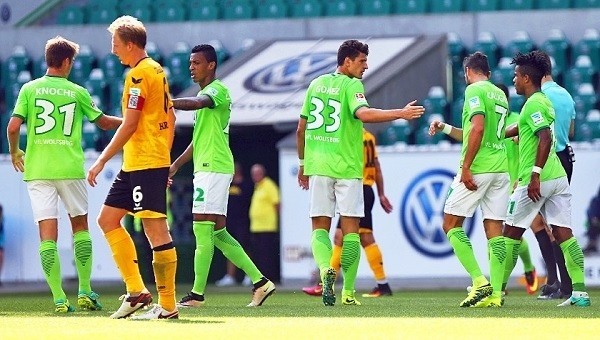 Mario Gomez, Wolfsburg'da 2. golünü attı