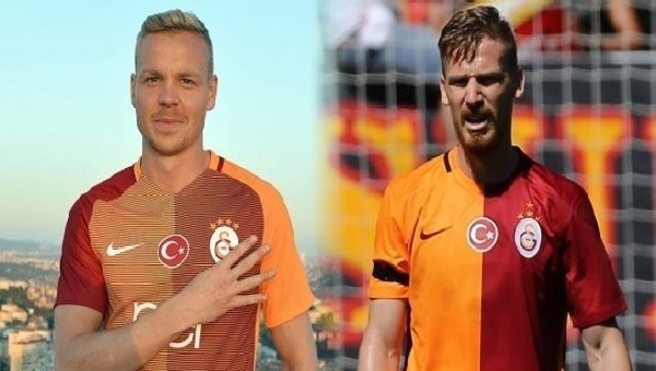 Serdar Aziz ve Sigthorsson'dan sevindiren hareket