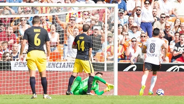Valencia böylesini görmedi! Diego Alves'e rağmen...