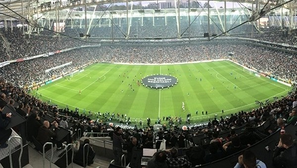 Vodafone Arena'da sessizlik rekoru