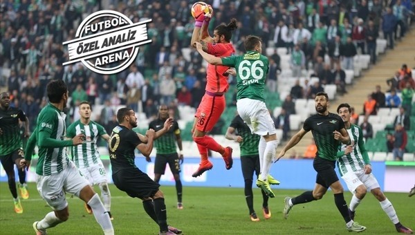 Fatih Öztürk'ün Bursaspor maçında yaptığı kurtarışlar