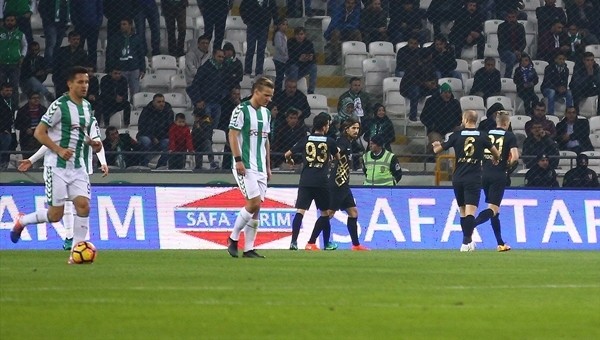 Atiker Konyaspor 1-1 Osmanlıspor maç özeti ve golleri