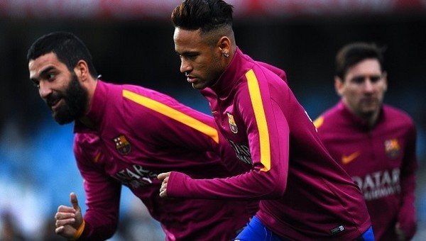 Barcelona'dan Arda Turan ve Neymar'a ceza