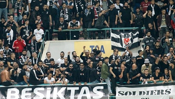 Beşiktaş'tan bir dakikalık sessizlik (İZLE)