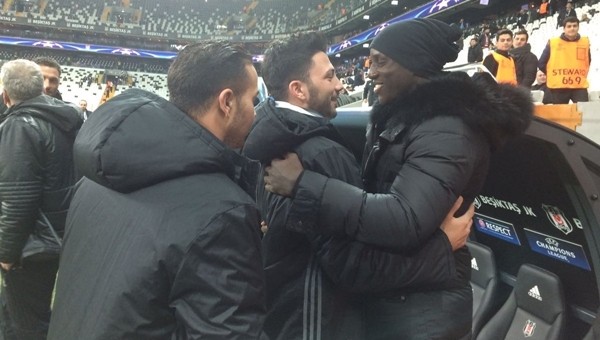 Demba Ba, Vodafone Arena'ya geldi
