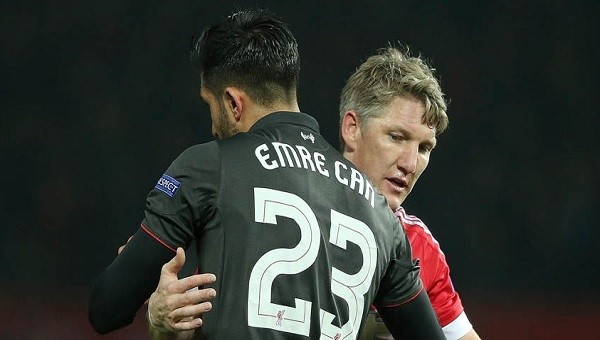 Emre Can, Schweinsteiger'e sahip çıktı