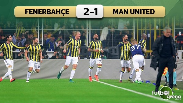 Fenerbahçe 2 - 1 Manchester United maç özeti ve golleri