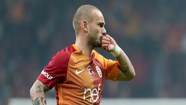 Galatasaray'da Wesley Sneijder'e 