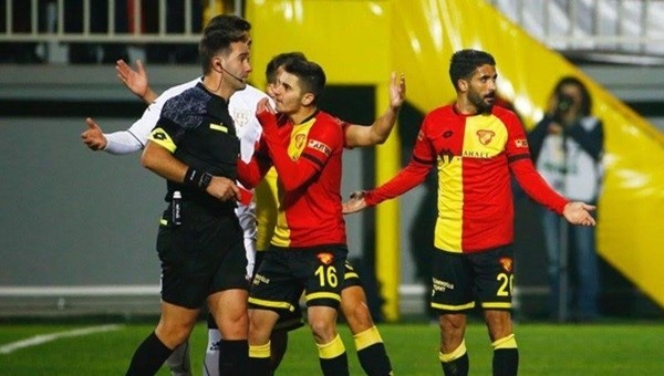 Göztepe'den hakem tepkisi!