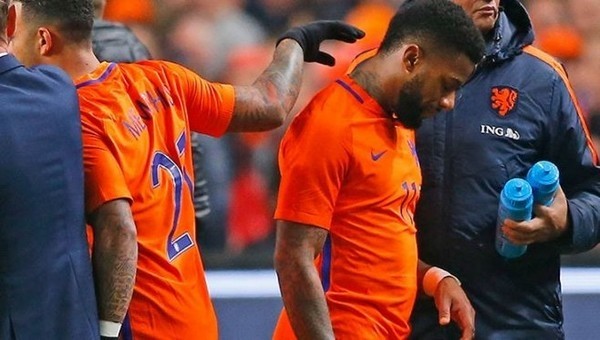 Jeremain Lens milli takımda sakatlandı