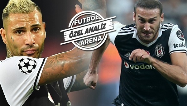 Kara Kartal'ı uçuran ikili: Ricardo Quaresma ve Cenk Tosun