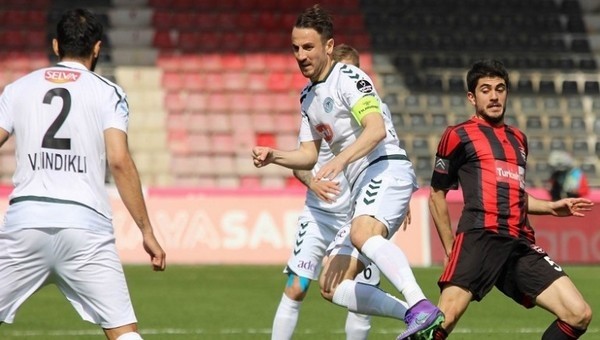 Konyaspor, Gaziantepspor deplasmanında
