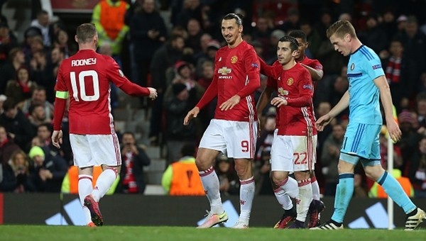 Manchester United 4-0 Feyenoord maç özeti ve golleri