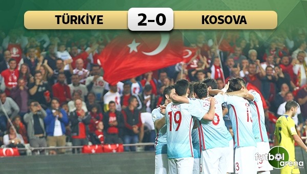 Türkiye 2 - 0 Kosova maç özeti ve golleri