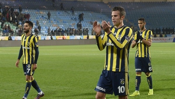 Robin van Persie'nin müthiş serisi sona erdi