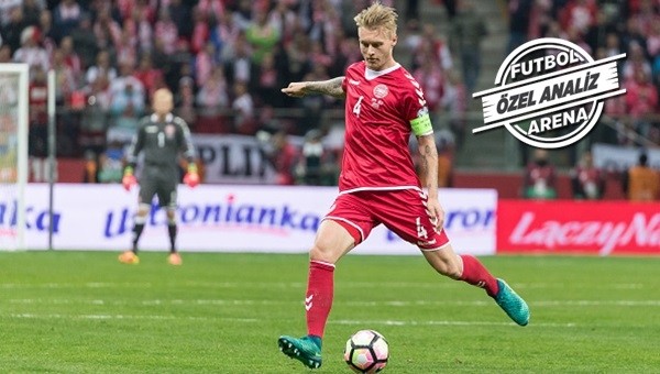 Danimarka - Kazakistan maçı Simon Kjaer nasıl oynadı?