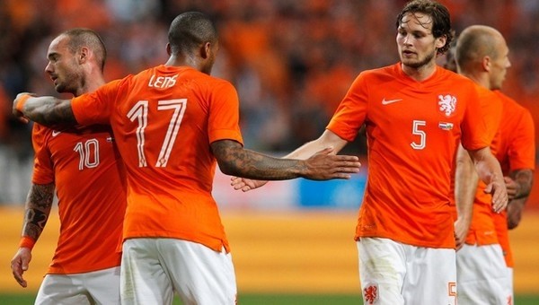 Sneijder ve Lens, Hollanda Milli Takımı'nda