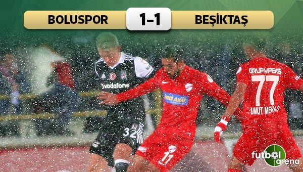 Beşiktaş, Bolu'da kara takıldı