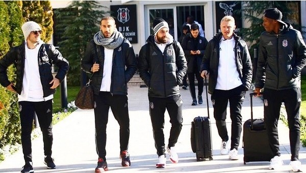 Beşiktaş, Kiev'e hareket etti