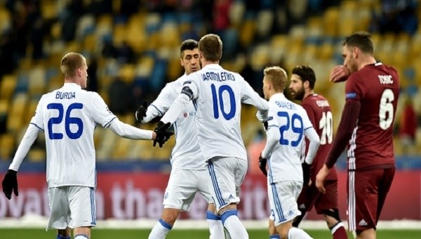 Beşiktaş kulüp tarihi Kiev'de bir ilki yaşadı