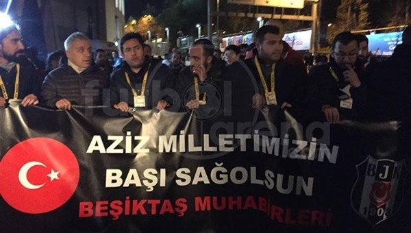 Beşiktaş muhabirleri patlama noktasına yürüdü