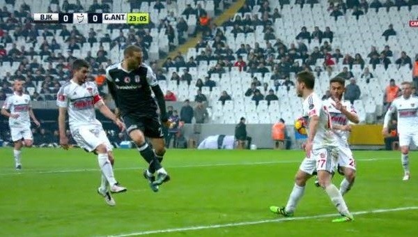 Beşiktaş'ta penaltı beklentisi