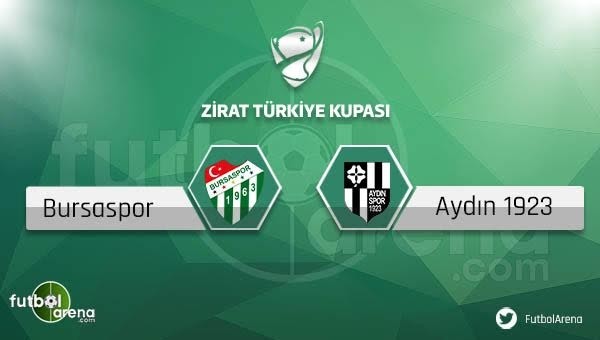 Bursaspor- Aydınspor 1923 maçı saat kaçta, hangi kanalda?