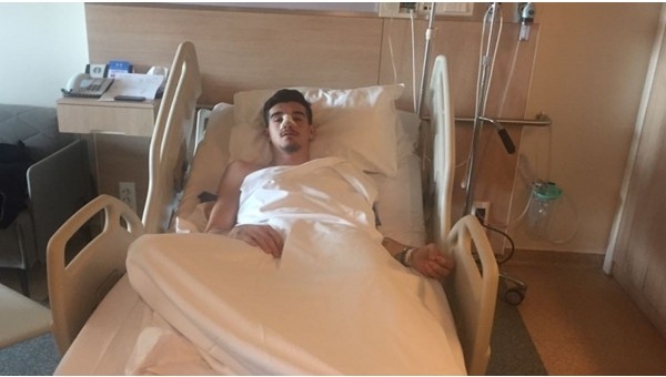 Bursaspor'un genç golcüsü ameliyat oldu