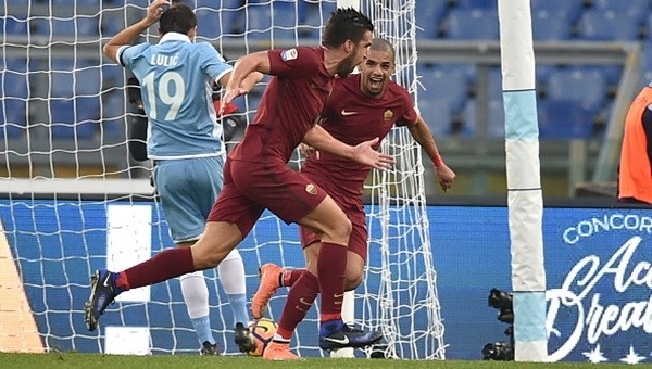 Lazio 0 - 2 Roma maçı özeti ve golleri