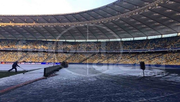 Dinamo Kiev taraftarı Beşiktaş maçına ilgi göstermedi