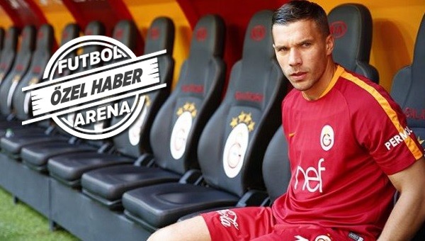 Galatasaray'da Lukas Podolski şoku