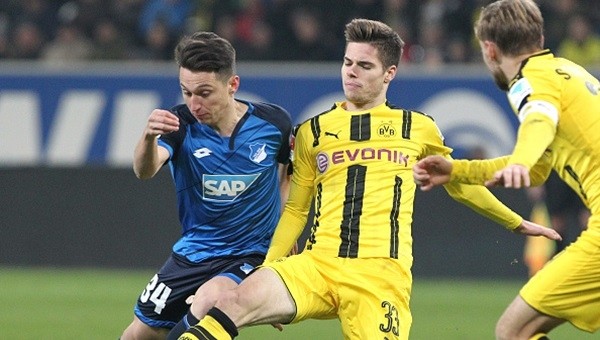 Hoffenheim - Borussia Dortmund maçı nefes kesti