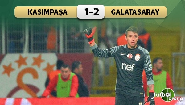 Galatasaray, Kasımpaşa'yı devirdi