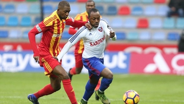 Kayserispor 2-0 Kardemir Karabükspor maç özeti ve golleri