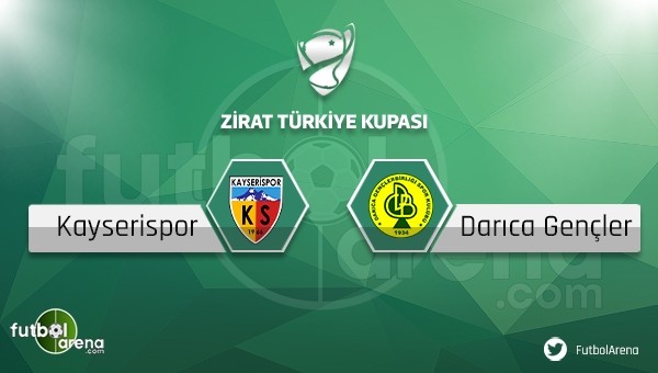 Kayserispor - Darıca Gençlerbirliği maçı saat kaçta, hangi kanalda?