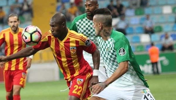 Kayserispor'da Nakoulma sevinci