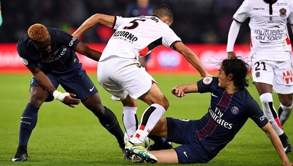 Lider Nice, PSG deplasmanında da yenilmedi