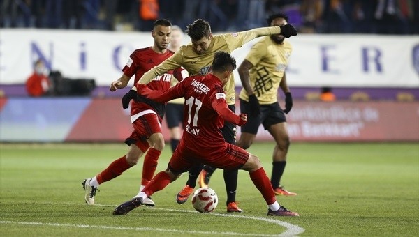 Osmanlıspor - Gaziantepspor maçı özeti ve golleri