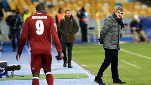 Şenol Güneş'ten Aboubakar'a sert tepki