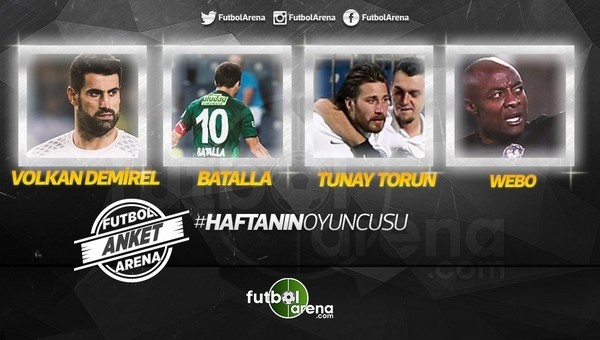 Süper Lig'de haftanın oyuncusunu belli oldu