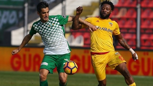 Akhisar Belediyespor 0-0 Kayserispor maç özeti ve golleri