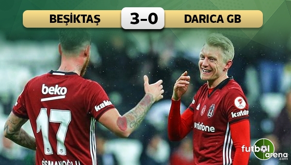 Beşiktaş 3-0 Darıca Gençlerbirliği maç özeti ve golleri