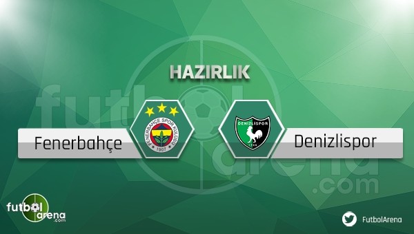 Fenerbahçe - Denizlispor hazırlık maçı saat kaçta, hangi kanalda?