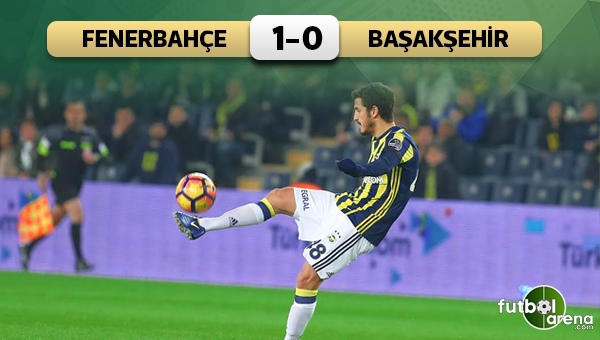 Fenerbahçe 1-0 Medipol Başakşehir maç özeti ve golleri