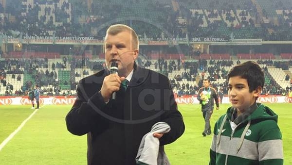 Konya'da Galatasaray maçı öncesi duygusal anlar