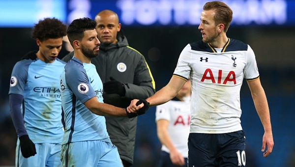 Manchester City 2 - 2 Tottenham Hotspur maçı özeti ve golleri