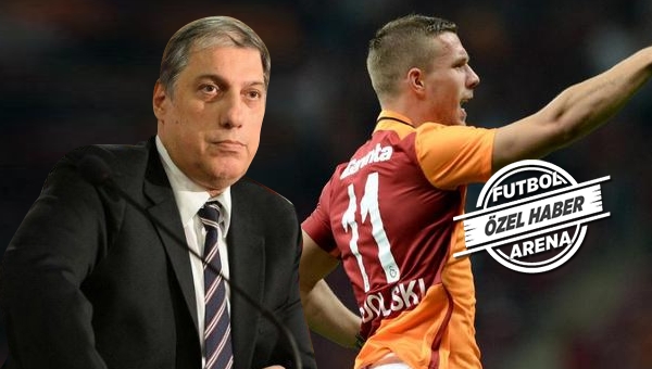 Galatasaray'da Levent Nazifoğlu'ndan Podolski'ye tepki: 'Beni yalancı durumuna düşürdün'