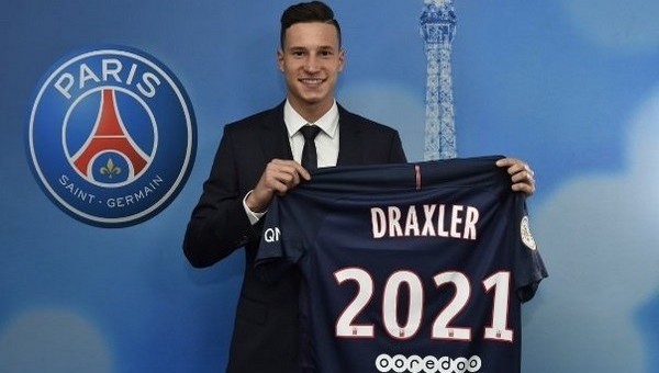 PSG, Julian Draxler'i transfer etti