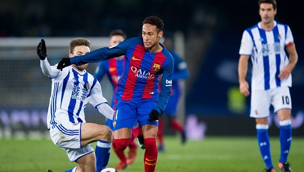 Real Sociedad 0 - 1 Barcelona maçı özeti ve golü